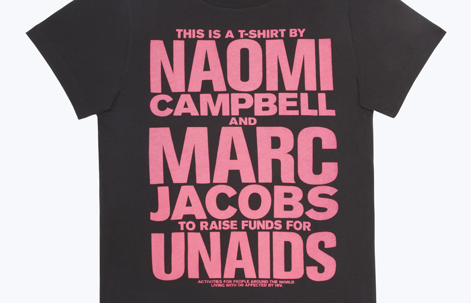 Marc Jacobs UNAIDS Naomi Campbell