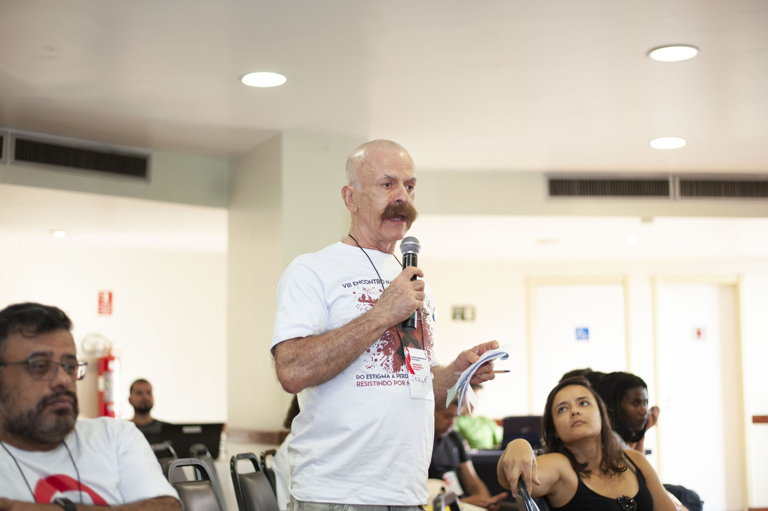 Jorge Beloqui, ativista e defensor do enfrentamento ao estigma e à discriminação na resposta ao HIV/AIDS.