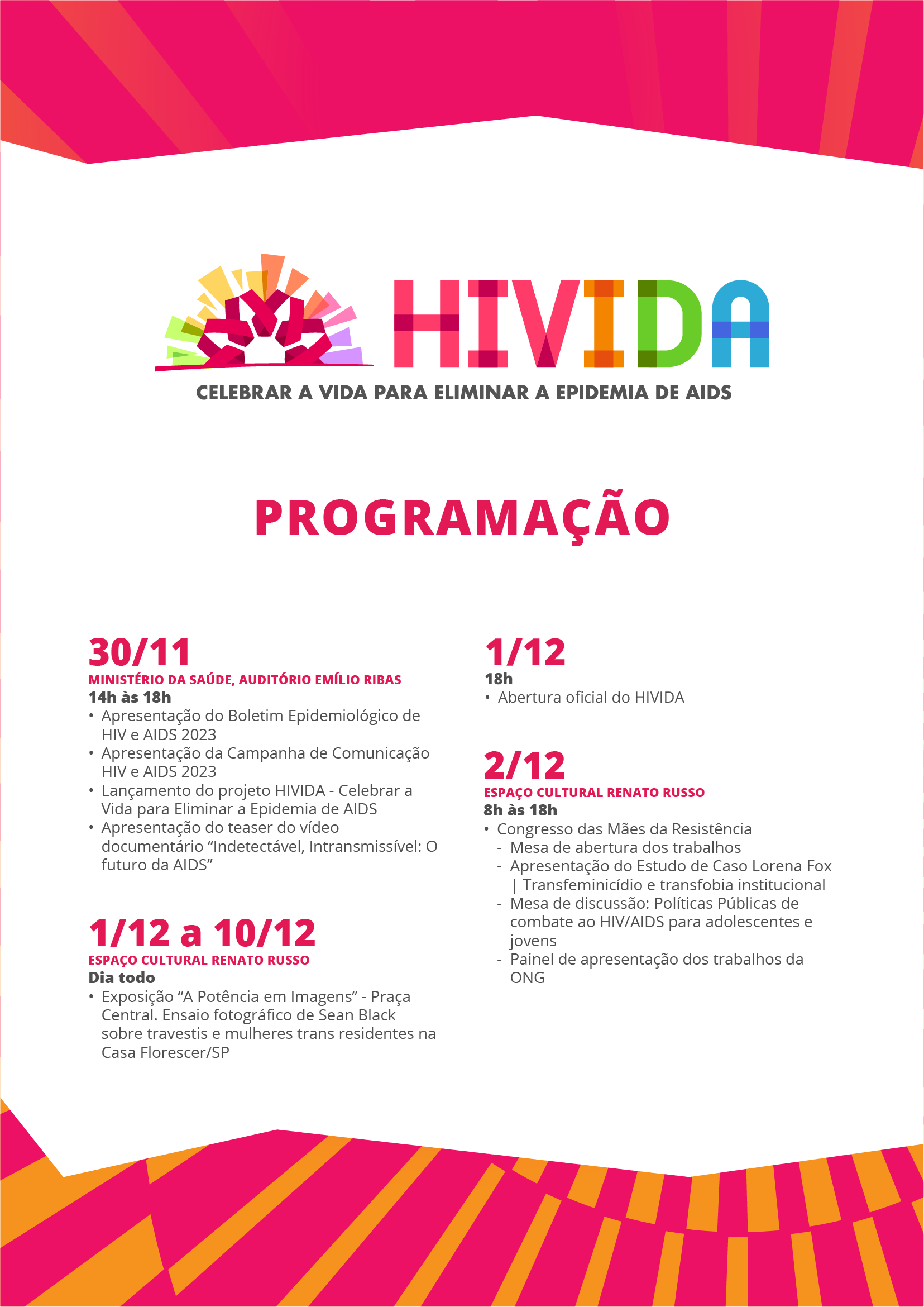 HIVIDA - Programação 1