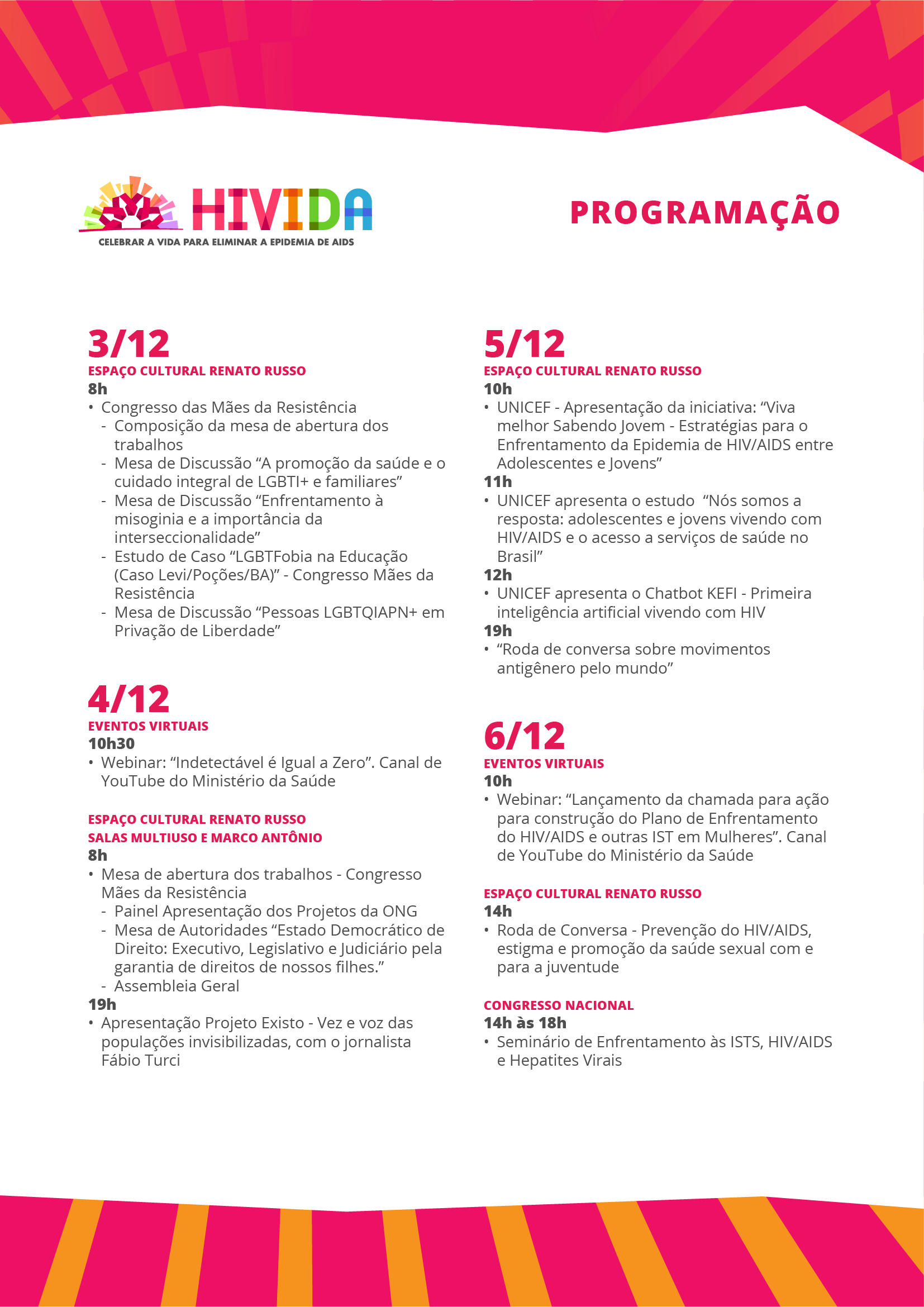 HIVIDA - Programação 2