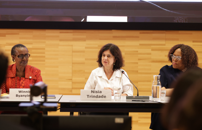 Nísia Trindade, Ex-ministra da Saúde do Brasil.