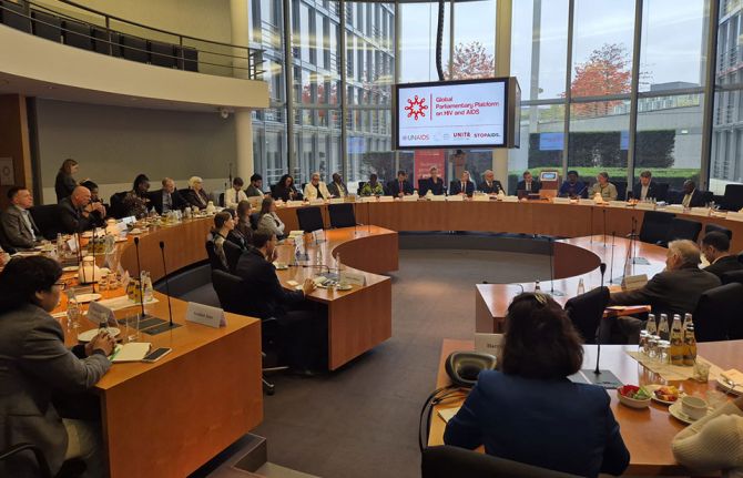 2025_10_13 At the World Health Summit, global parliamentarians meet with partners to strengthen political leadership in ending AIDS_PH3