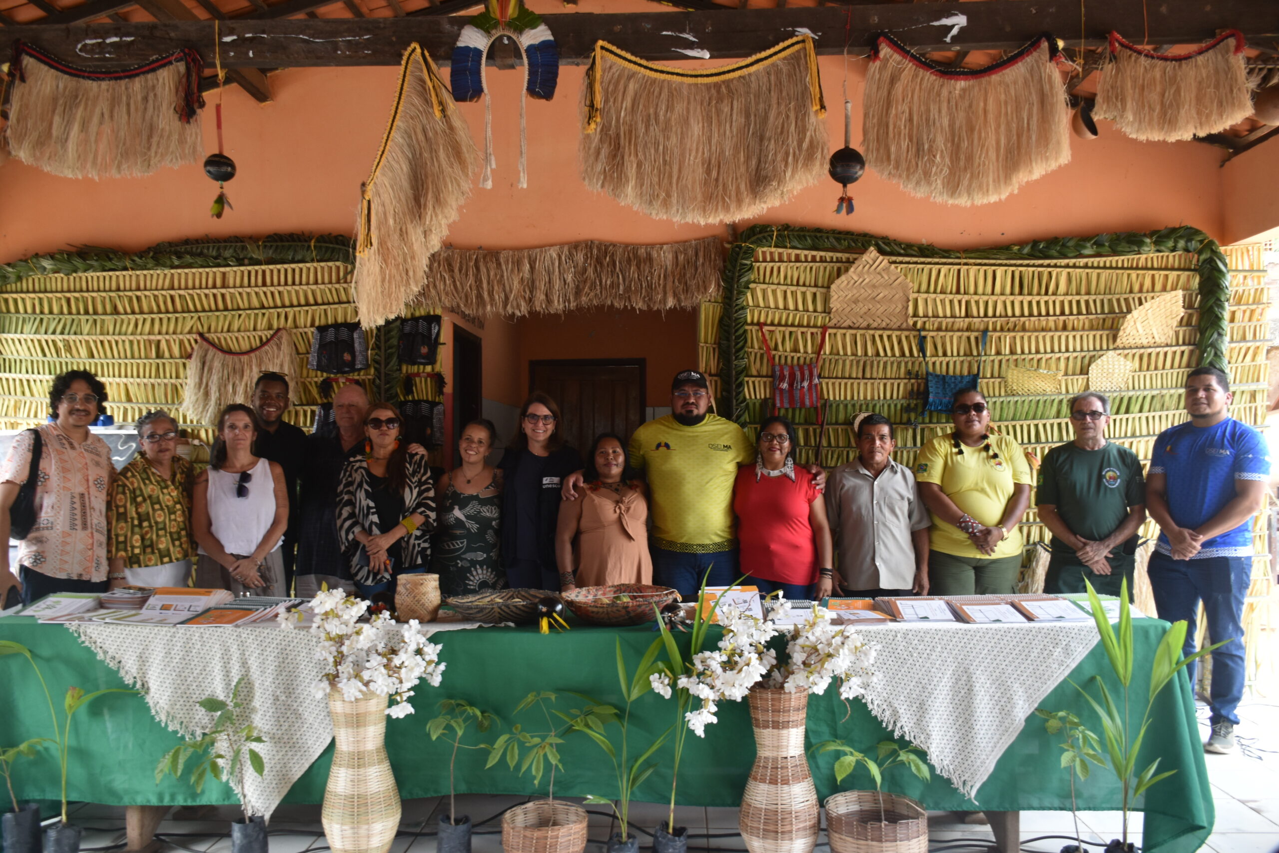 Lançamento da série de educação em saúde para indígenas no Maranhão