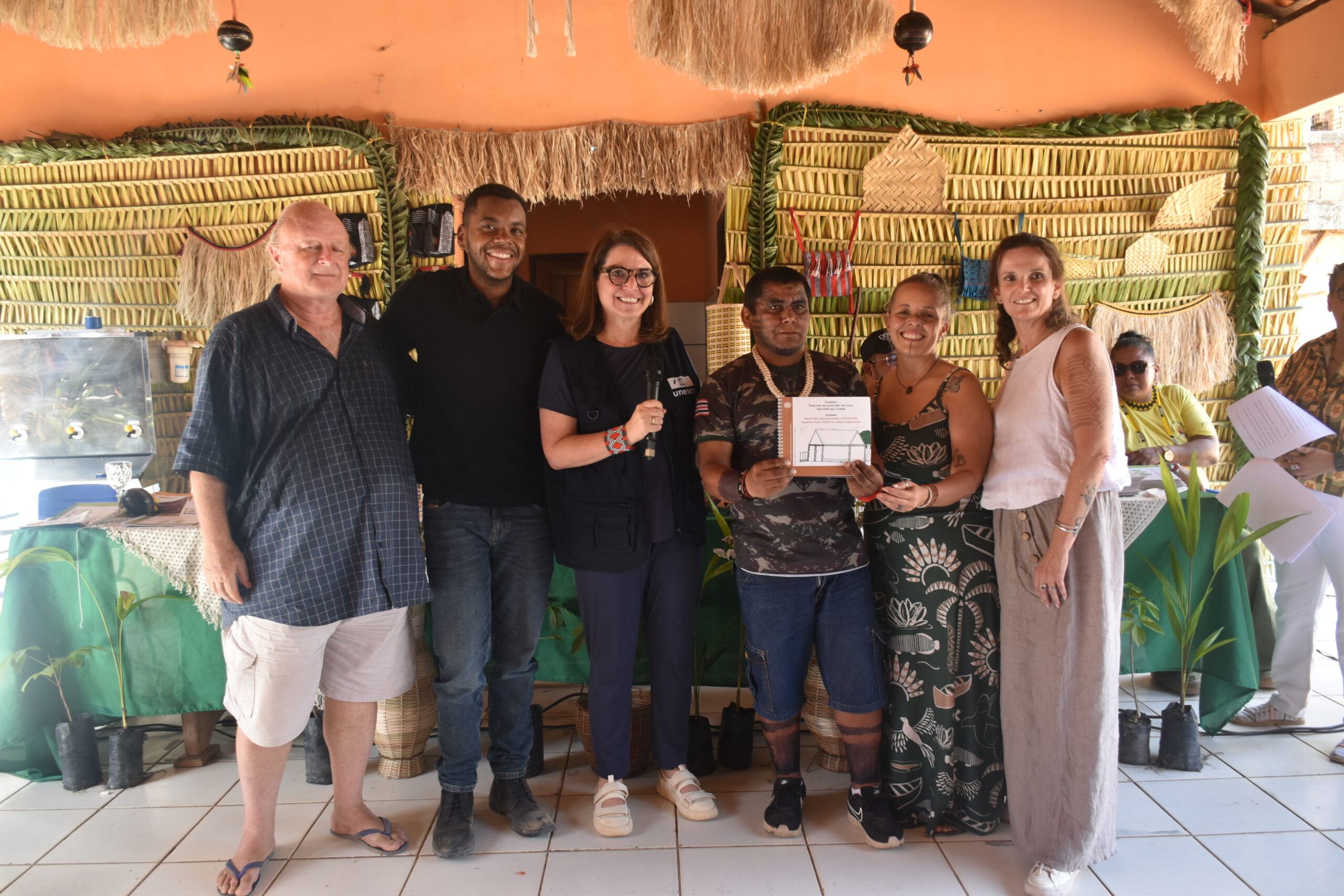 Lançamento da série de educação em saúde para indígenas no Maranhão