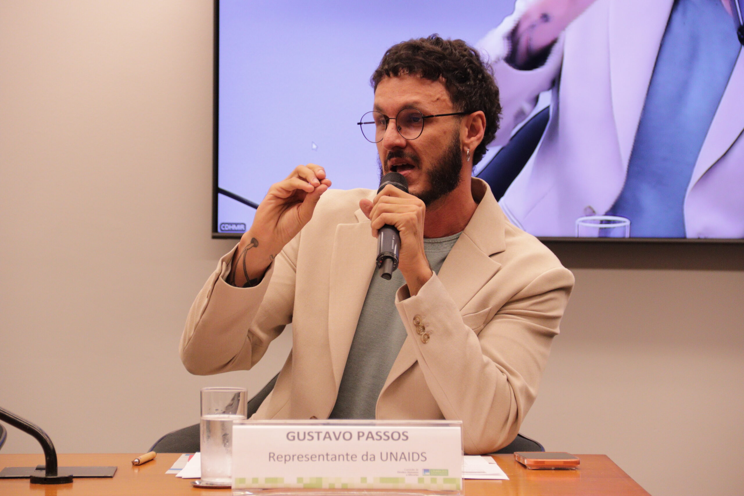 Gustavo Passos, oficial de Igualdade e Direito (UNAIDS Brasil)