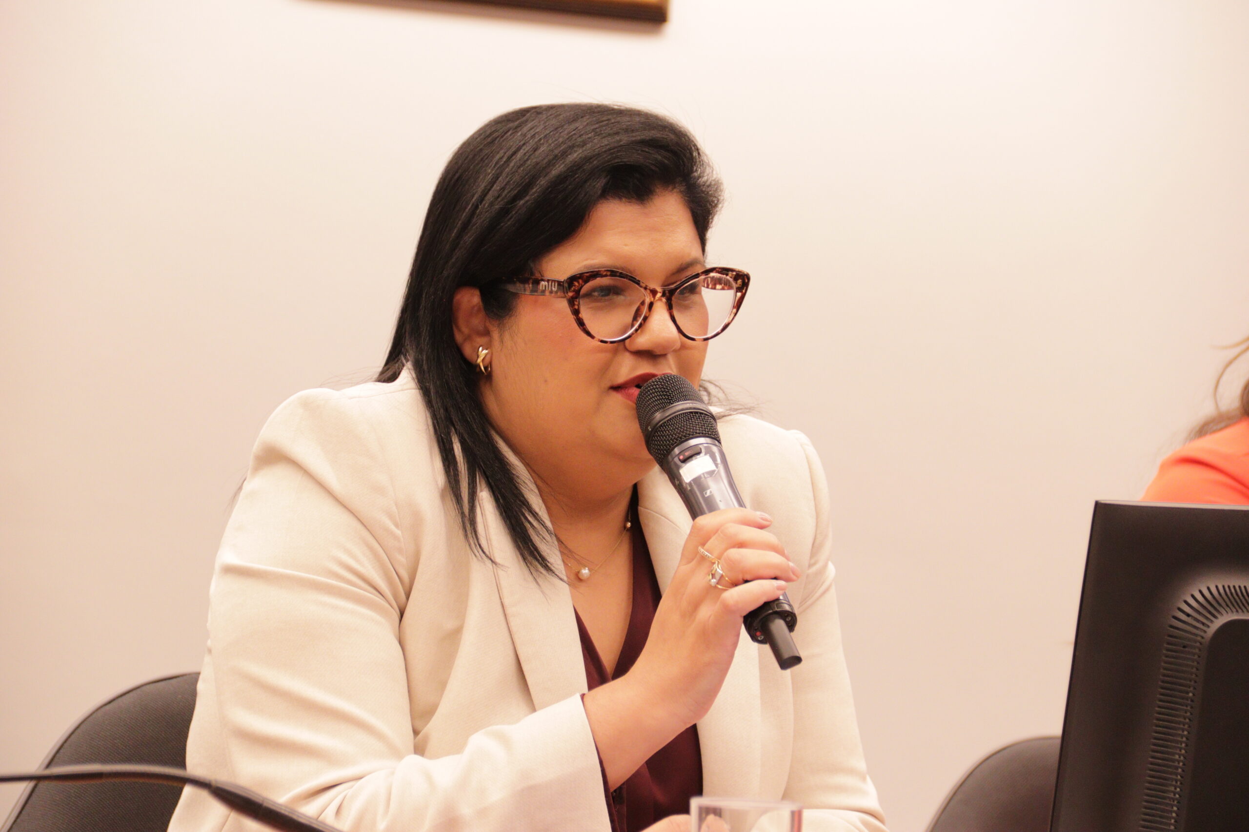 Sílvia Pereira da Silva Santos, diretora de Farmanguinhos, representante da FIOCRUZ