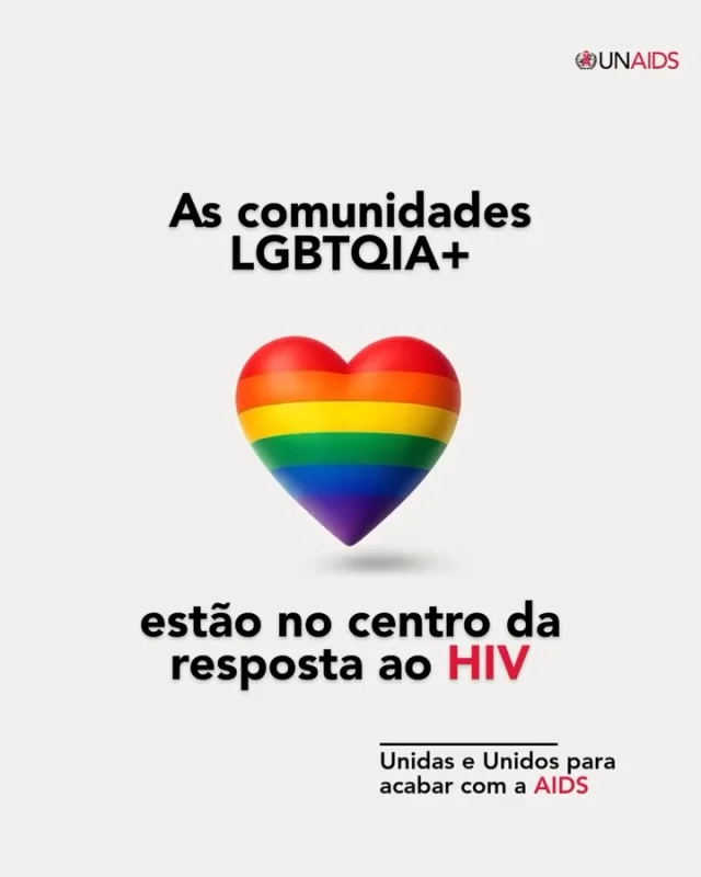 Ao longo das décadas, pessoas e organizações LGBTQIA+ têm liderado ações de prevenção, cuidado, advocacy e defesa dos direitos humanos, contribuindo de forma decisiva para os avanços da resposta ao HIV.
Neste Mês do Orgulho, celebramos a coragem, a resiliência e a liderança dessas comunidades. Acabar com a AIDS exige superar o estigma, a discriminação e todas as formas de exclusão.
🏳️‍🌈 Saúde é um direito de todas as pessoas.
📌 Siga @unaidsbrasil e @onubrasil nas redes!
#OrgulhoLGBTQIA #PrideMonth
